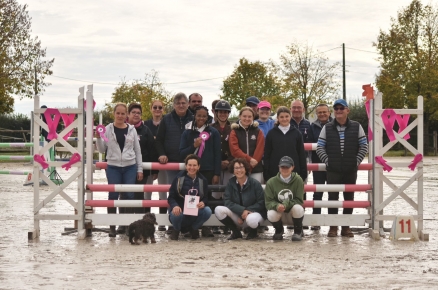 Concours octobre rose aux écuries !